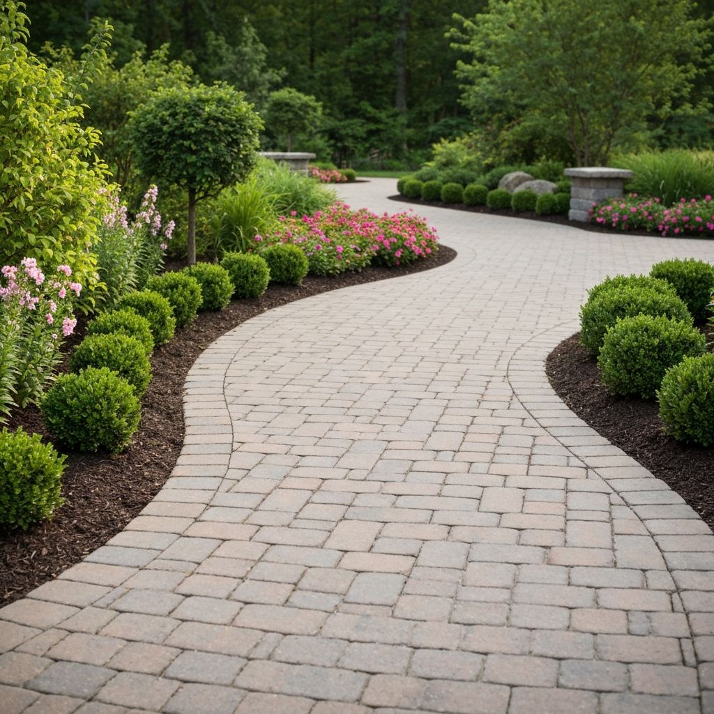 Sealed pavers with enhanced color